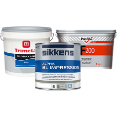 Produits de la marque Sikkens, Trimetal et Polyfilla Pro